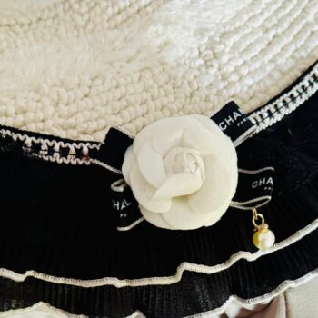 Faldita Coqueta Blanco y Negro