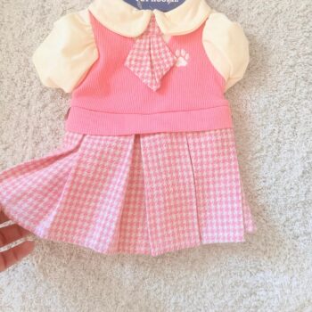 Vestido Colegial Rosa